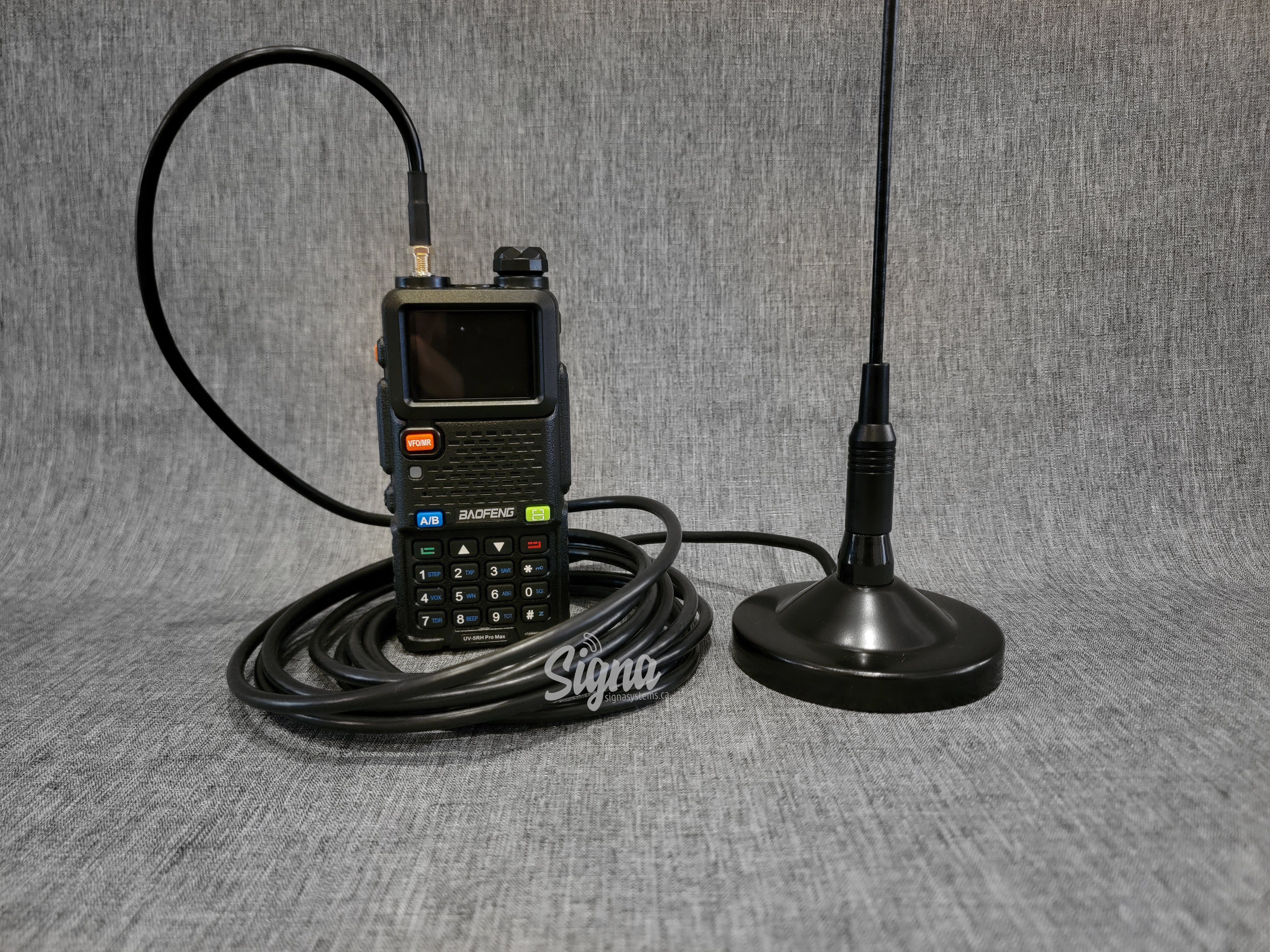 Magnetic Dual Band Vehicle Antenna